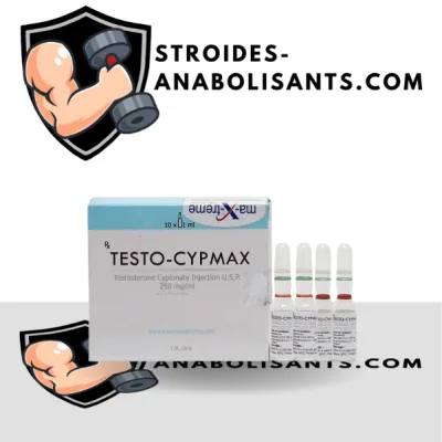 Testo-Cypmax 10 ampoules (250mg/ml)